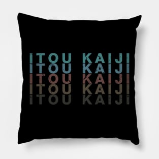 Vintage Proud Name Kaiji Personalized Birthday Retro Pillow