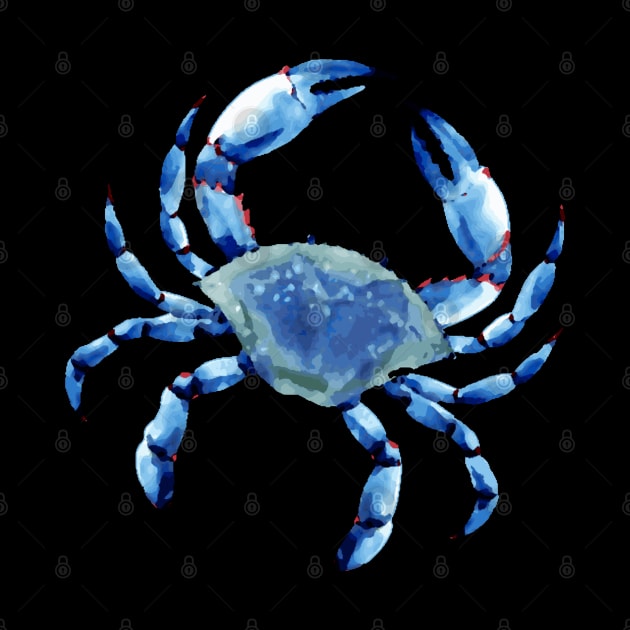 Blue Crab by Glenn Landas Digital Art