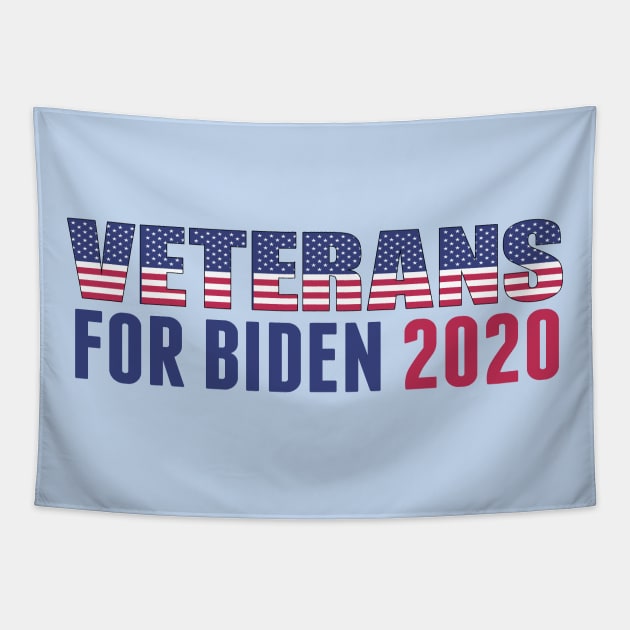 Veterans for Biden 2020 Tapestry by epiclovedesigns