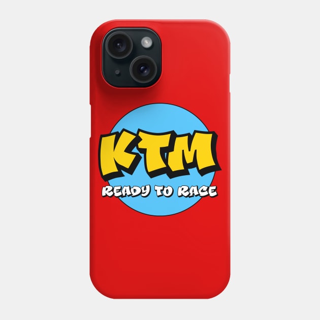 KTM Ready To Race Phone Case by Shiyi Studio