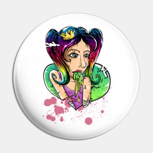 Vomit princess Pin