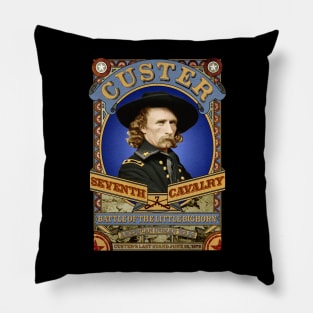 Custer's Last Stand Design Pillow