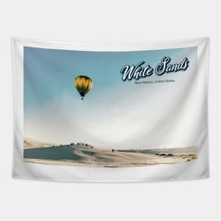 White Sands Hot Air Balloon Invitational Tapestry