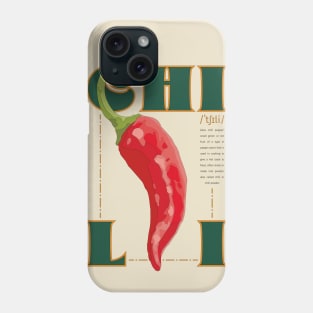 Chili Kitchen Posterart #08 Phone Case