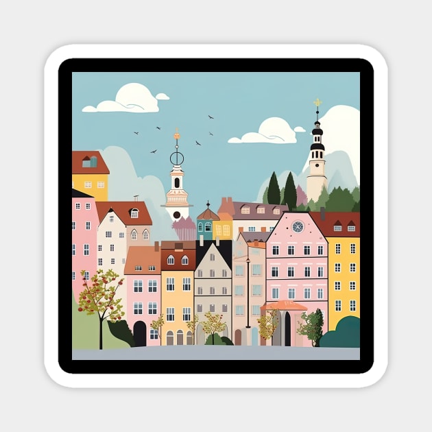 Baden-Württemberg Magnet by ComicsFactory