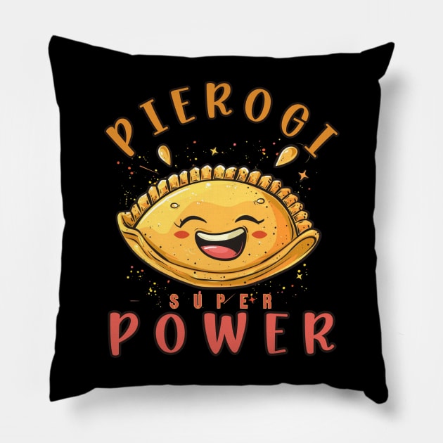 Mom super power Pillow by FehuMarcinArt