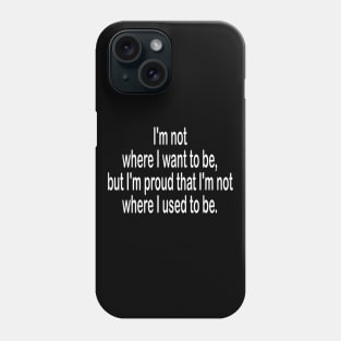 Let's grow motivational t-shirt idea gift Phone Case