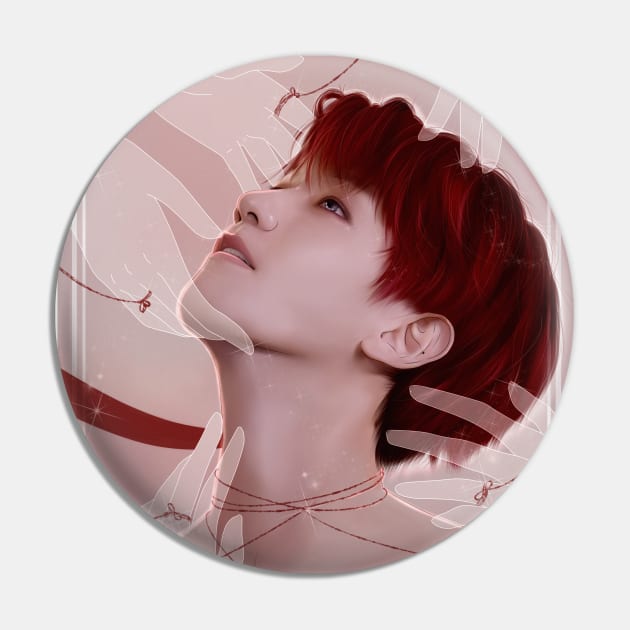 Red Strings - Baekhyun Pin by PanicInParadise