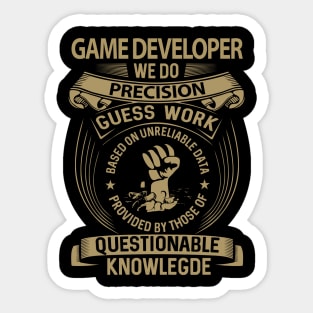 Game Developer Life Sticker for Sale by WordsGamersUse