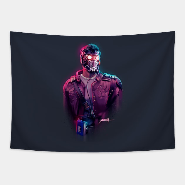 The Outlaw / The Bounty-Hunter Tapestry by Gerkyart