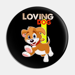 Loving Dog.Mug,Kids t-shirt, stickers, Hoodie, Men women Pin