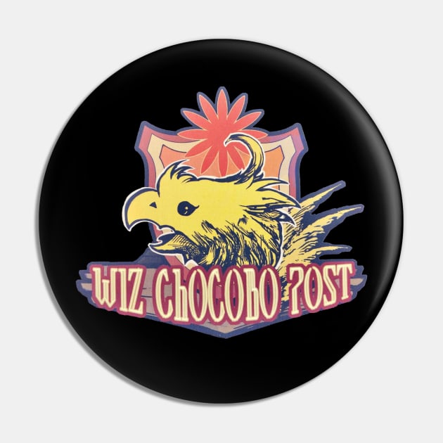 Wiz Chocobo Post Pin by badgerinafez