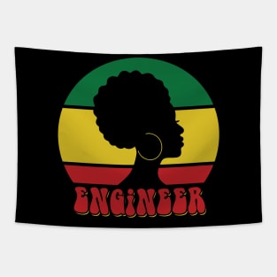 African American Engineer Black History Month Tapestry