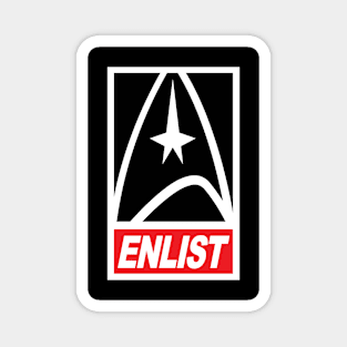 Enlist into Starfleet Magnet