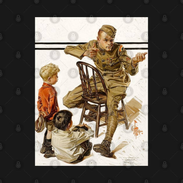 J.C. Leyendecker - War Stories, 1919 by immortalpeaches