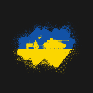 Ukraine Tractor Freedom T-Shirt