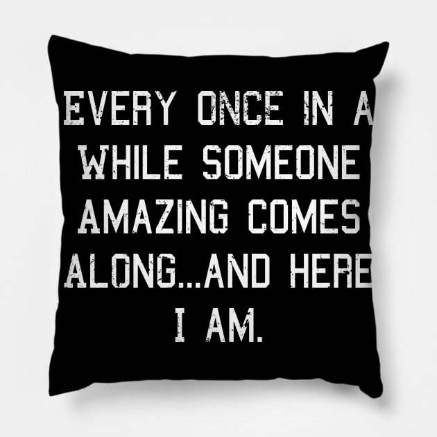 Funny Saying Quote Gift Idea Christmas Birthday Pillow by Bestseller