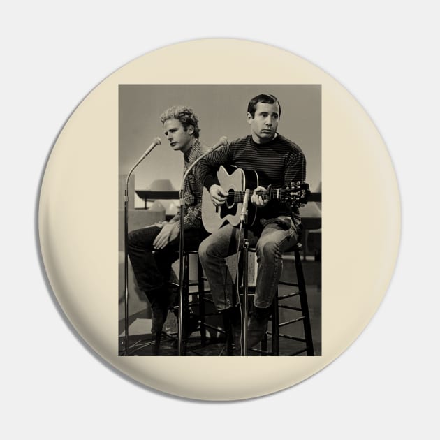 Simon and Garfunkel Pin by TheMusicFav