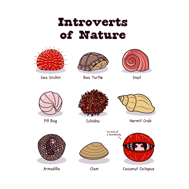 Introverts of Nature (Red/Gold) by Wild Hunt