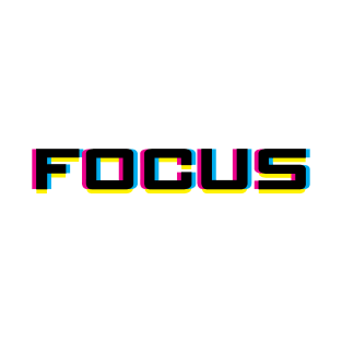 Focus in CMYK T-Shirt