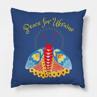 Peace for Ukraine Pillow