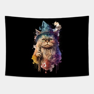 Wizard Cat Tapestry