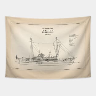 United States Revenue Cutter William P. Fessenden - SD Tapestry