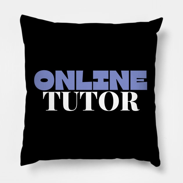 Online tutor Pillow by divinoro trendy boutique