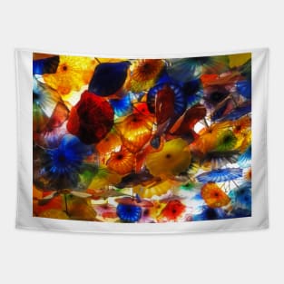 Colorful Glass Decor Tapestry