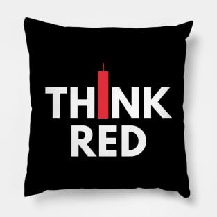 Think Red (Candle Stick) Pillow