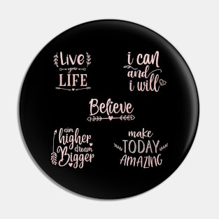 Quotes to live by Pin