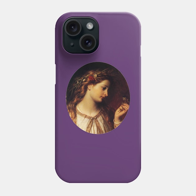 Ophelia 1865 - Thomas Francis Dicksee Phone Case by forgottenbeauty