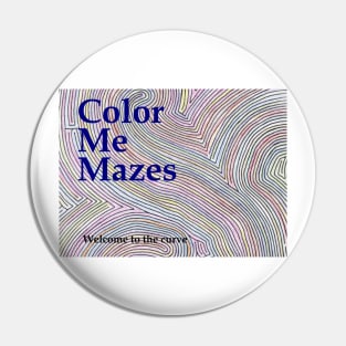 Color Me Mazes Pin