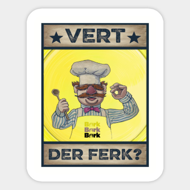 vert der ferk - Vert Der Ferk - Sticker