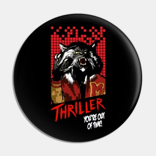 Werewolf MJ Thriller Pin