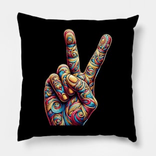 Peace. Pillow