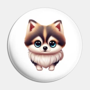 Furmidable Pomsky Pin