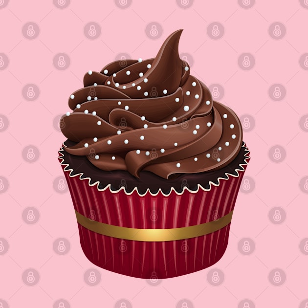 cupcake by gold package