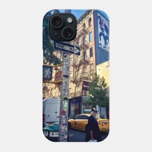 Mulberry Street, Manhattan, New York City Phone Case