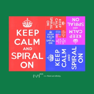 Keep Calm and Spiral On T-Shirt