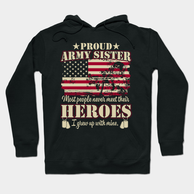 army sister hoodie