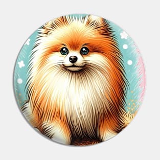 Cute Pomeranian Pin