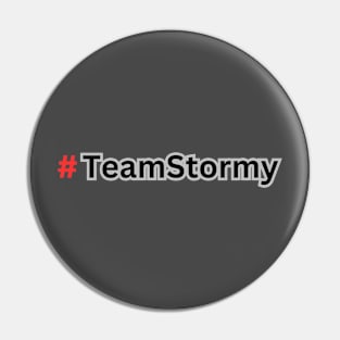 TeamStormmy - Bold & Powerful Graphic Design Pin