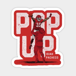 Isiah Pacheco Kansas City Pop Up Magnet