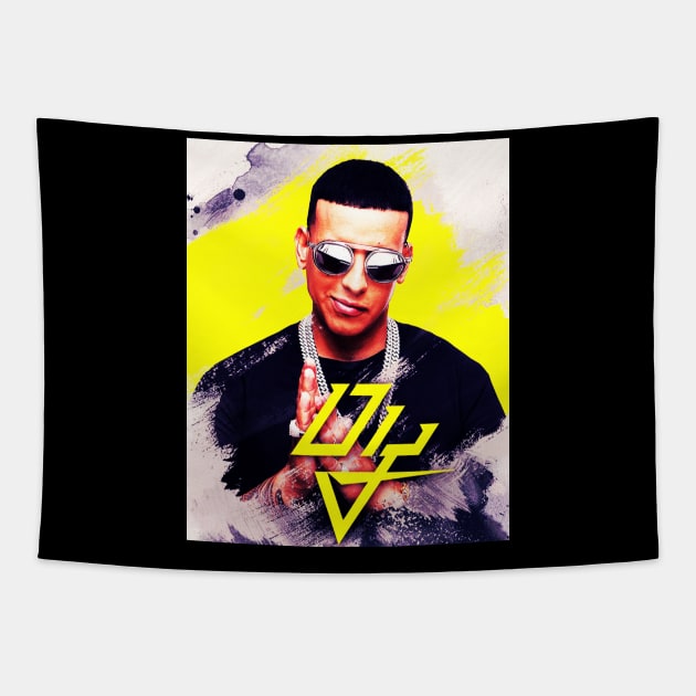 Daddy Yankee - Puerto Rican rapper, singer, songwriter, and actor Tapestry by Hilliard Shop