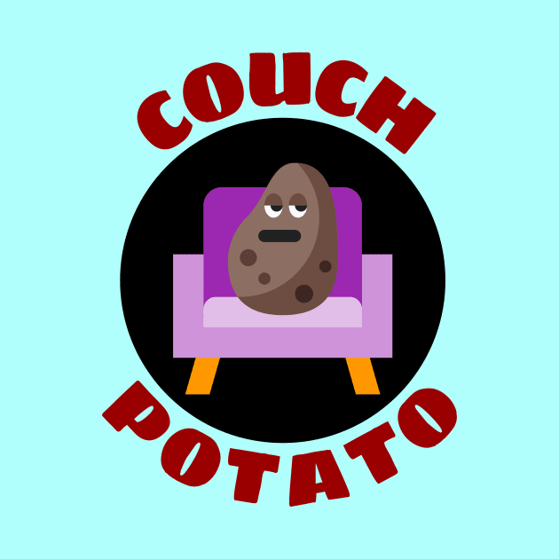 Couch Potato | Procrastinator Pun by Allthingspunny