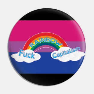 F__k Rainbow Capitalism Pin