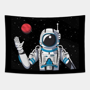 Astronaut Lover Design Tapestry