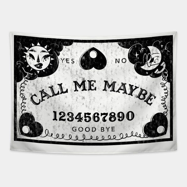 Call Me Maybe Ouija Tapestry by MidnightSkye
