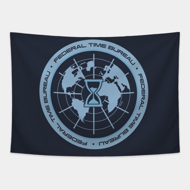 federal time bureau Tapestry by halfabubble